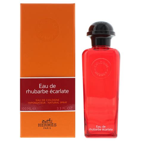 hermes eau de rhubarbe ecarlate edc 100ml|eau rhubarbe ecarlate cologne.